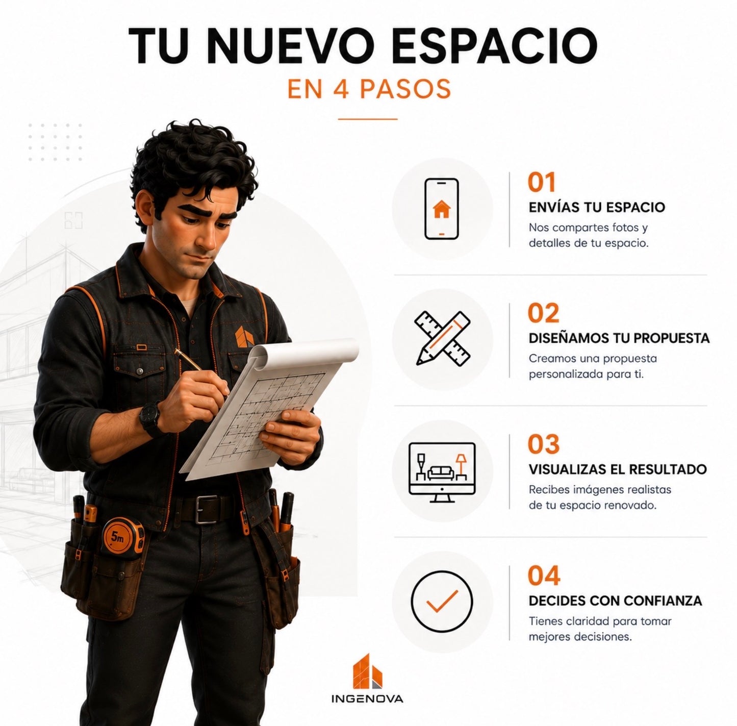Visualiza tu espacio antes de remodelarlo 👀