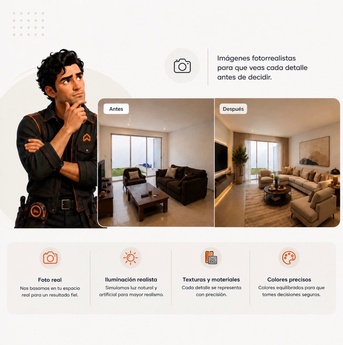 Visualiza tu espacio antes de remodelarlo 👀
